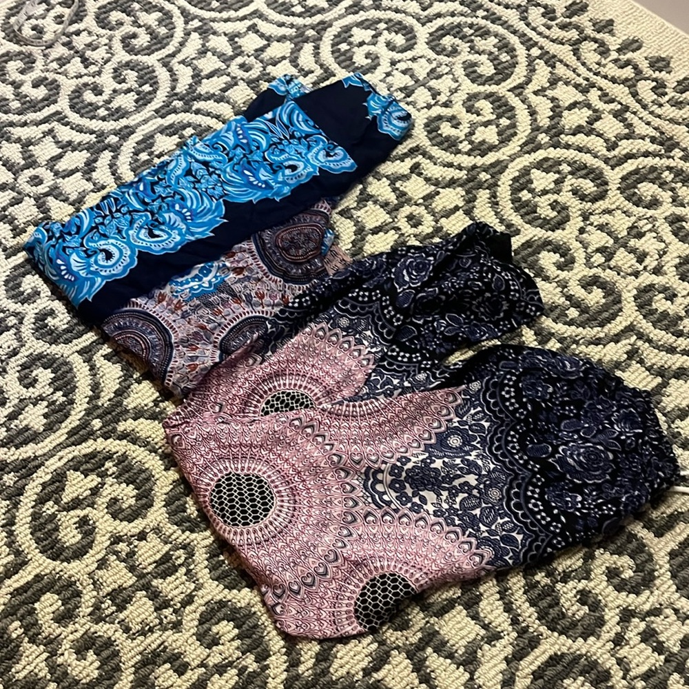 Boho pants set of 2